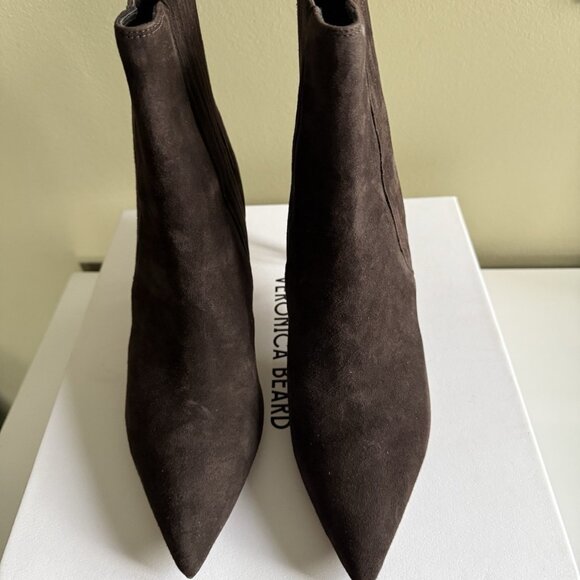 Veronica Beard Lisa 70 Mid-Heel Ankle Boots - Picture 3 of 12